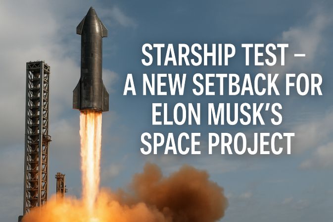 Starship Test – A New Setback for Elon Musk's Space Project